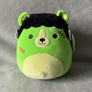 Squishmallows Green Frankenstein Bear Plush